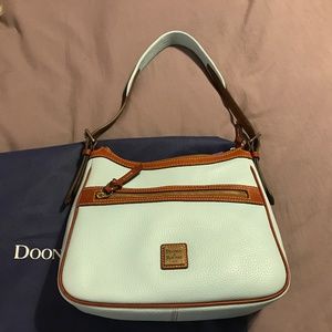 Dooney & Bourke Light Blue Crossbody/Shoulder Bag Convertible